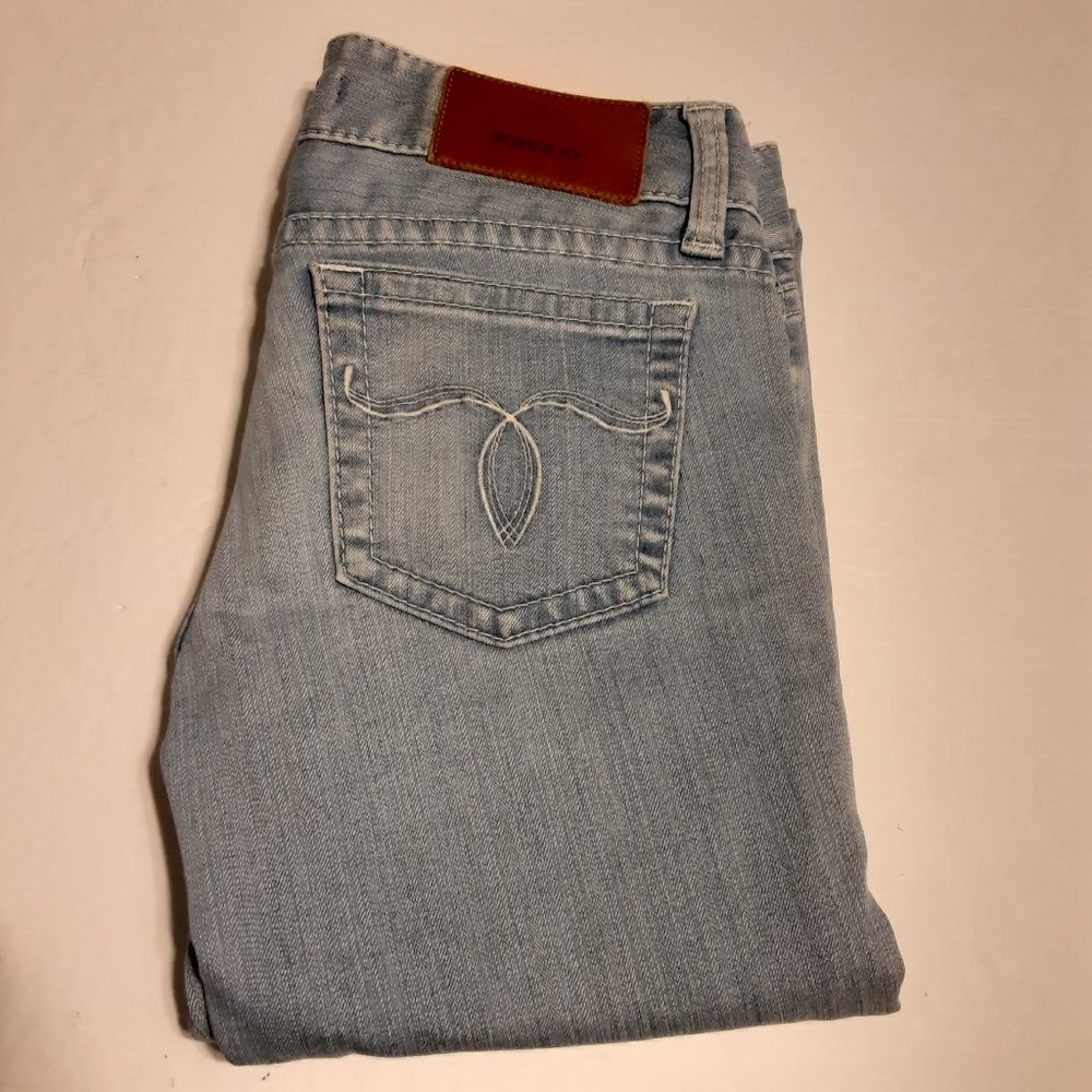 Moussy Women's Powder Skinny Light Blue Jeans 0109AC12-2510 Size 25